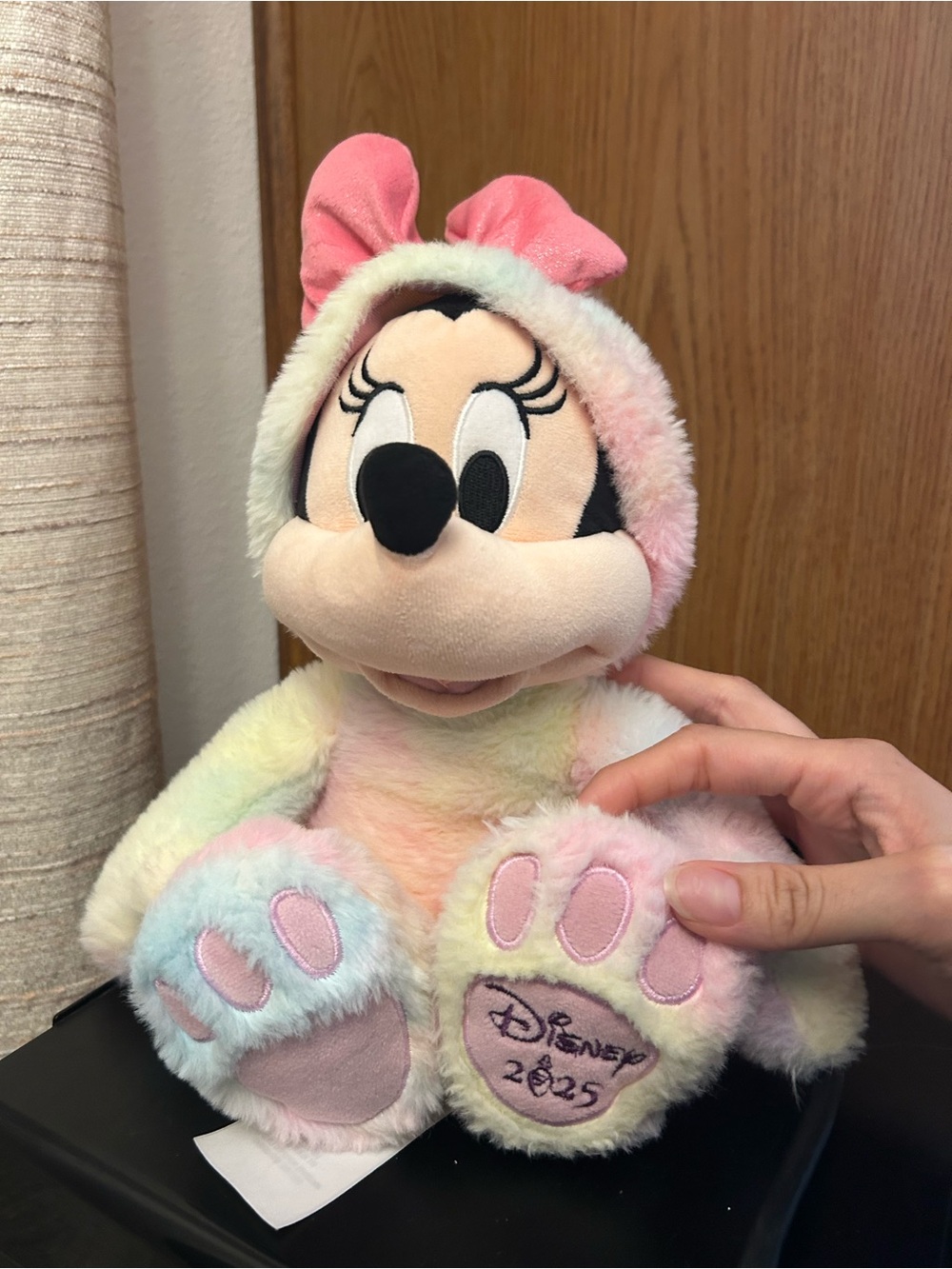 Disney Minnie Mouse Pastel Plush Easter 2025 Toy - Pink Bow